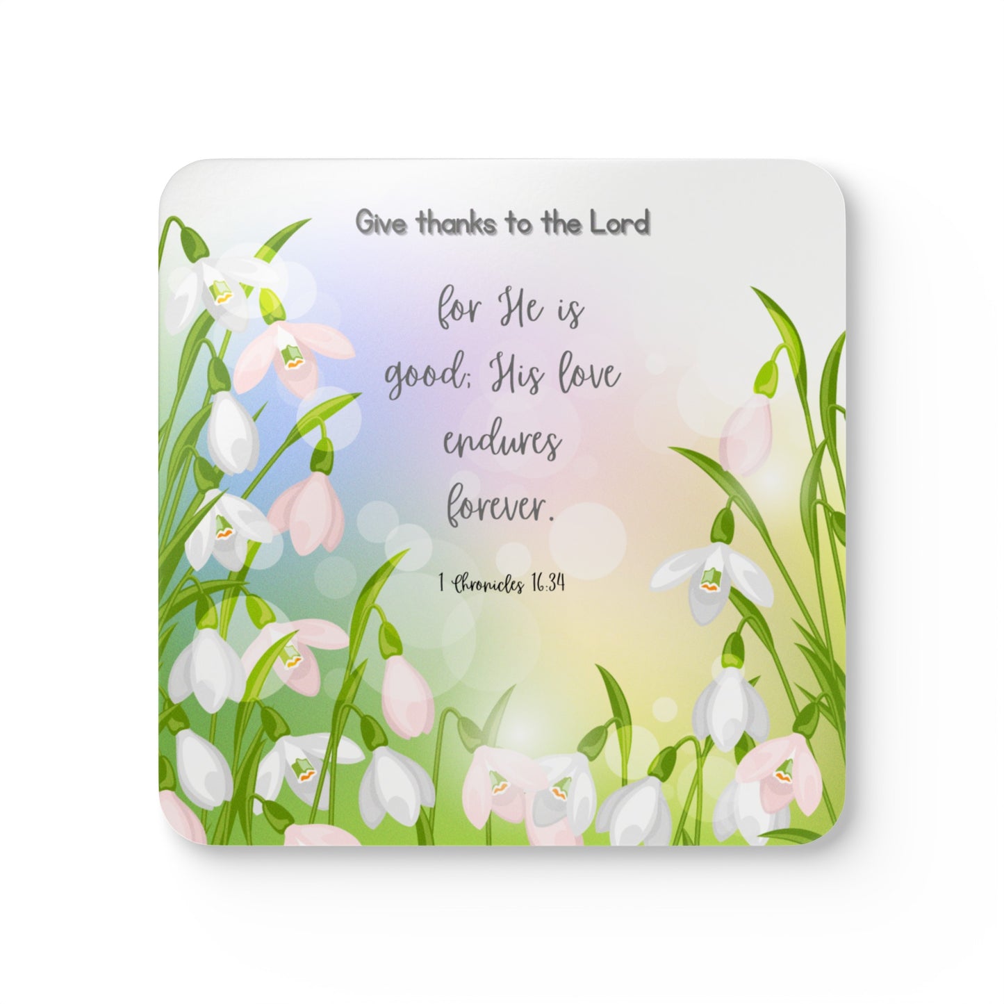 Give Thanks to the Lord Coaster Set