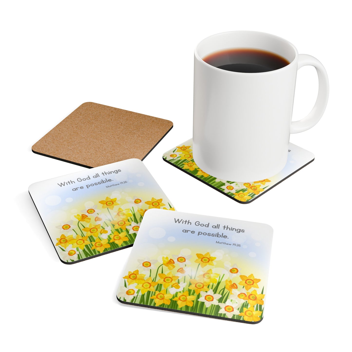 All Things Are Possible Coaster Set