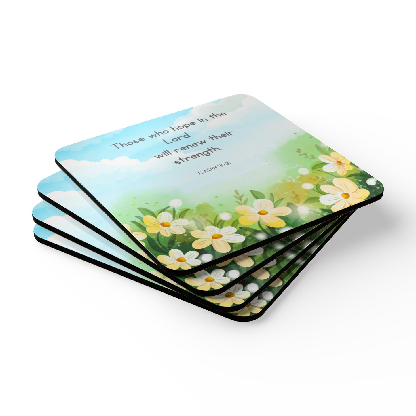 Hope in the Lord Coaster Set