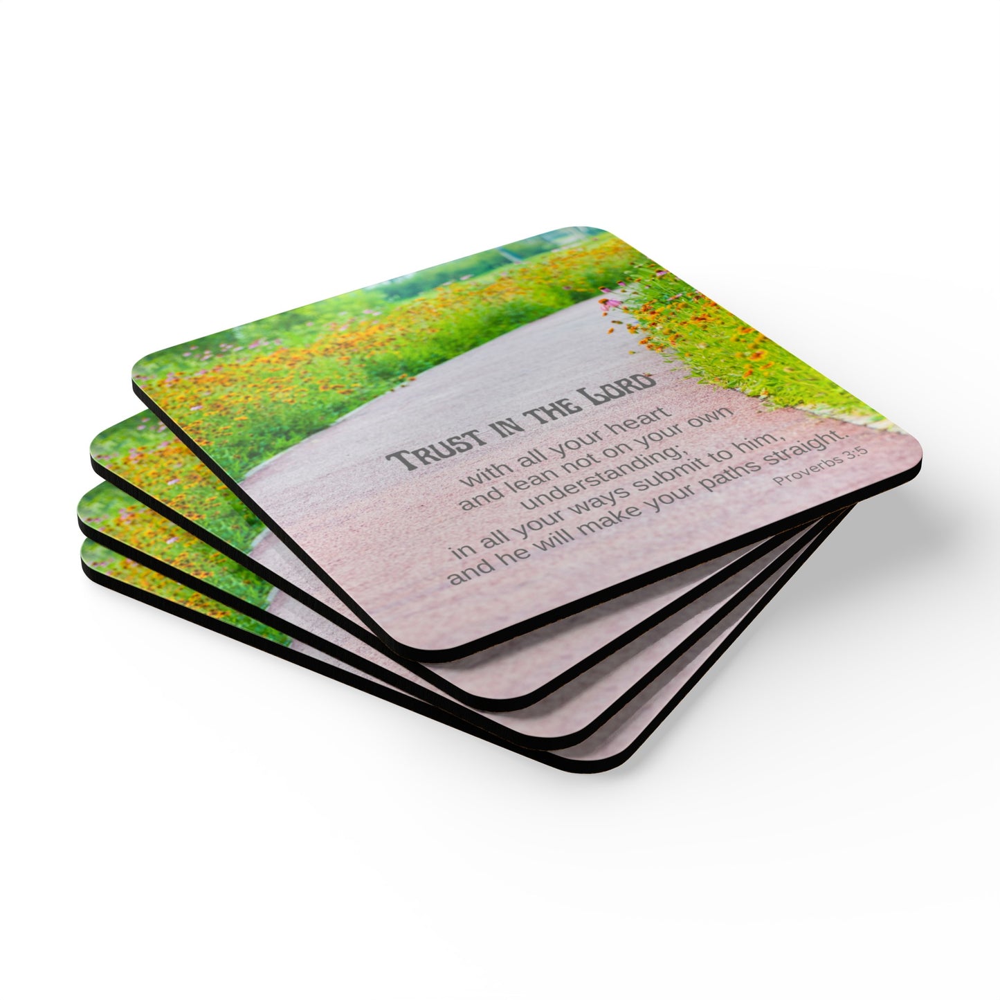 Trust in the Lord Coaster Set