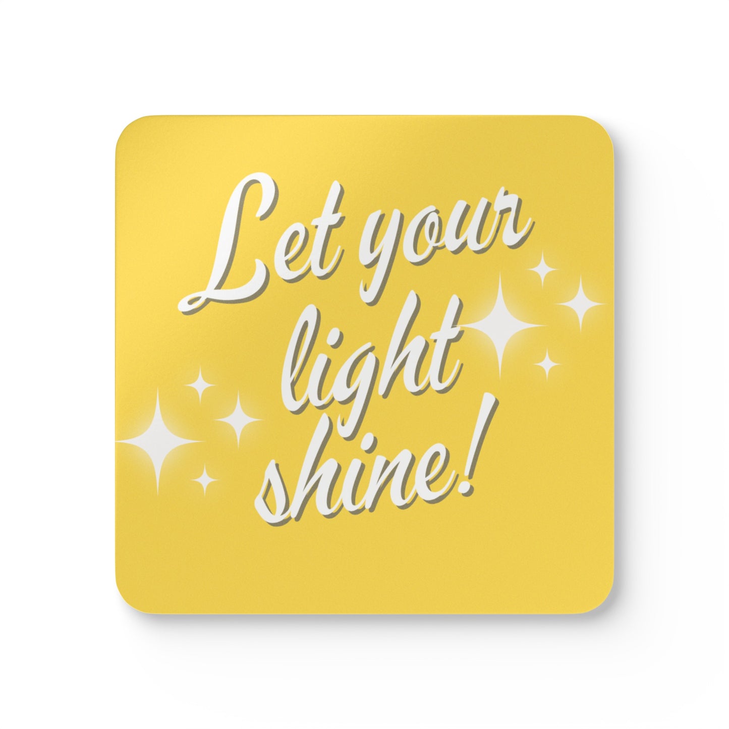 Let Your Light Shine Coaster Set