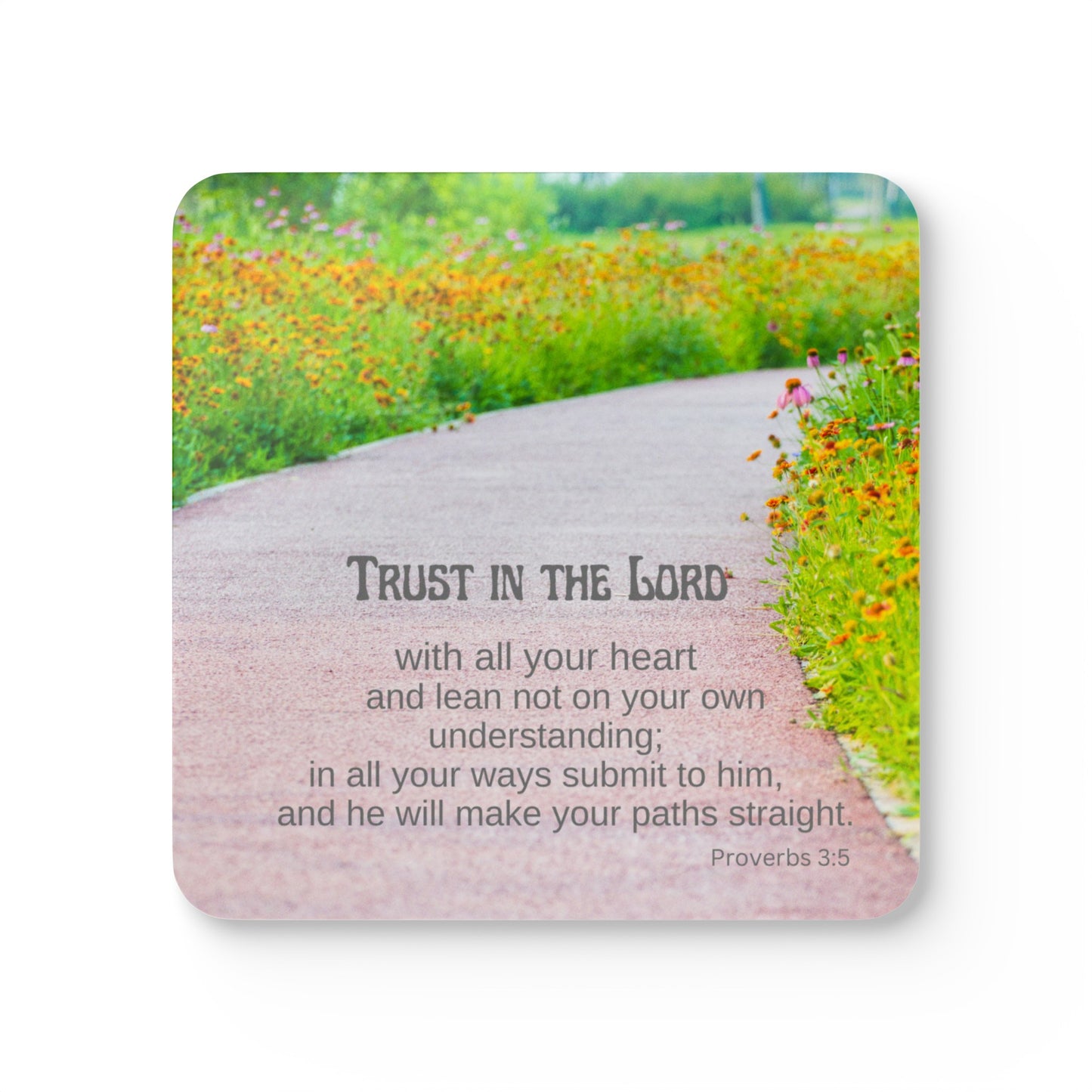 Trust in the Lord Coaster Set