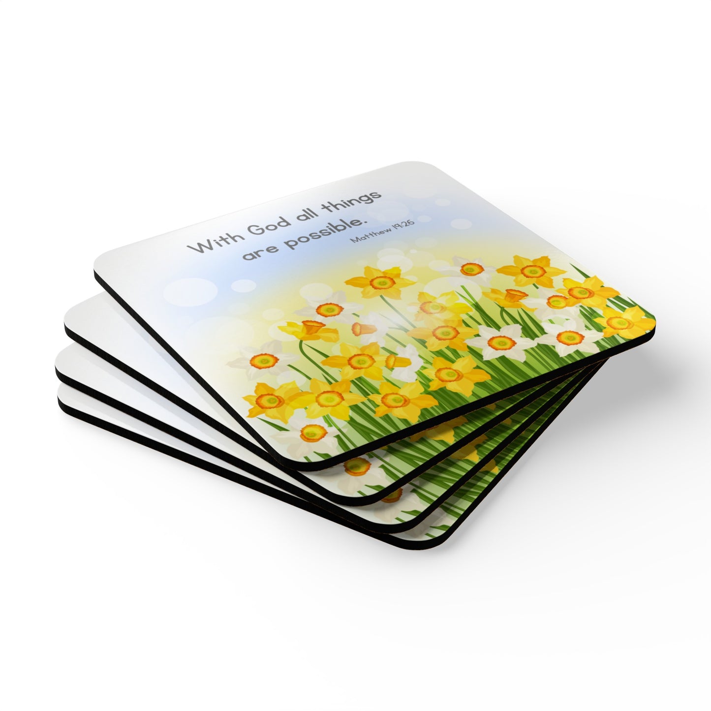 All Things Are Possible Coaster Set