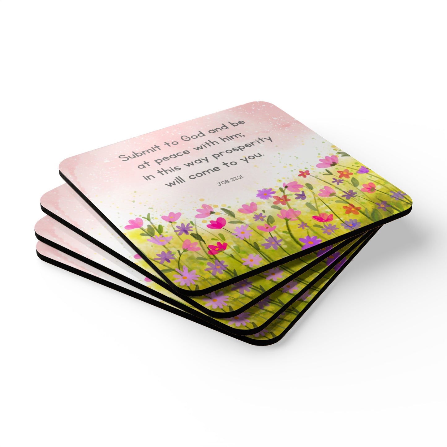 Submit to God Coaster Set