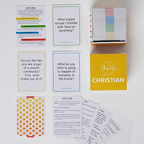 200 Christian Question Cards for Inspirational Conversations
