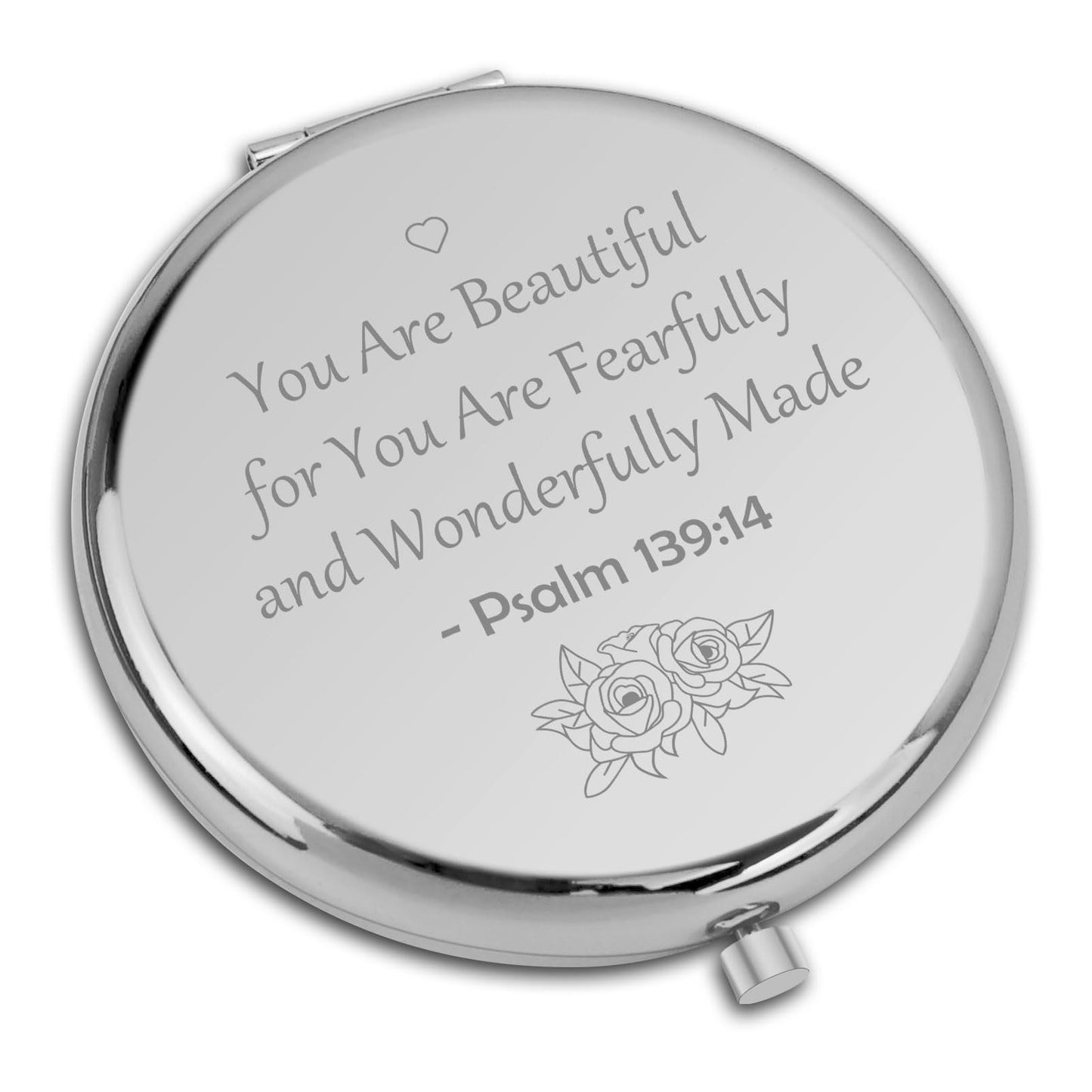 Women's Inspirational Compact Make-up Mirror