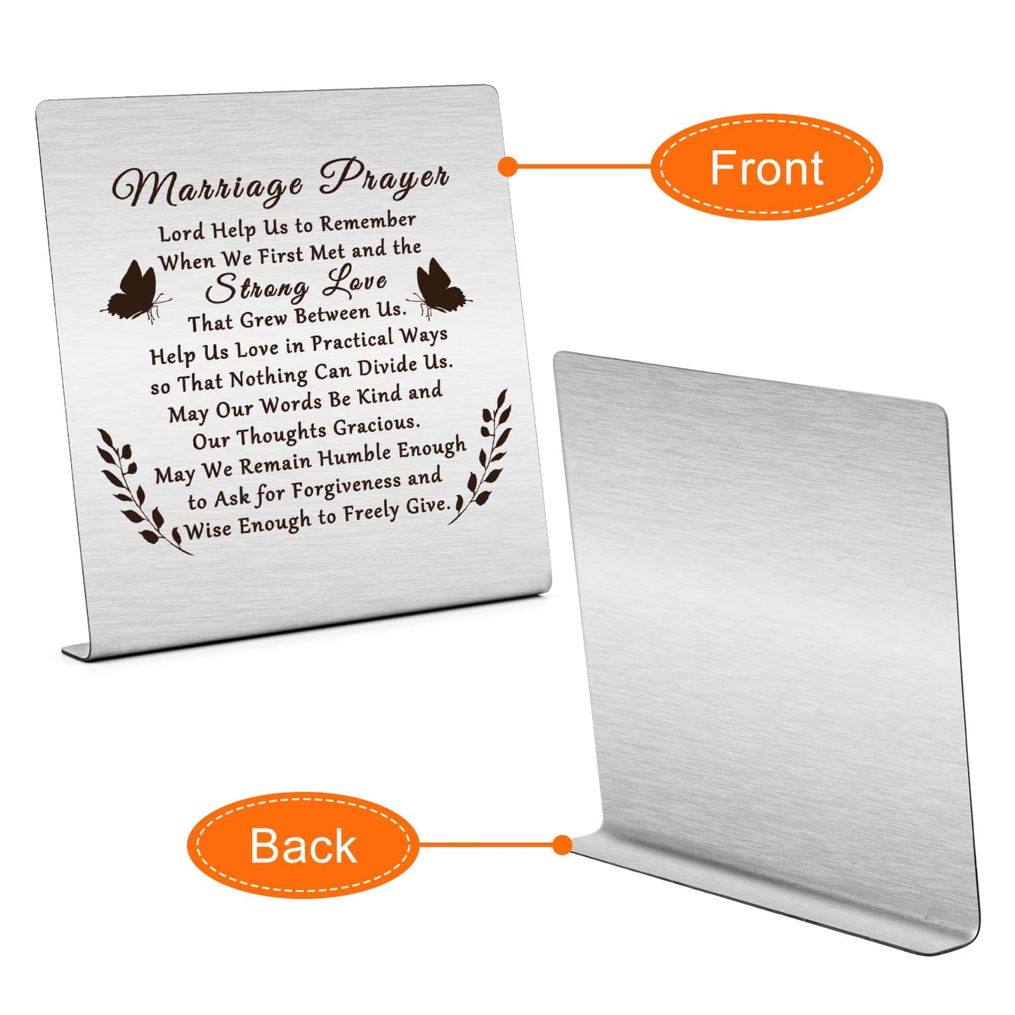 Christian Desk Art Plaque