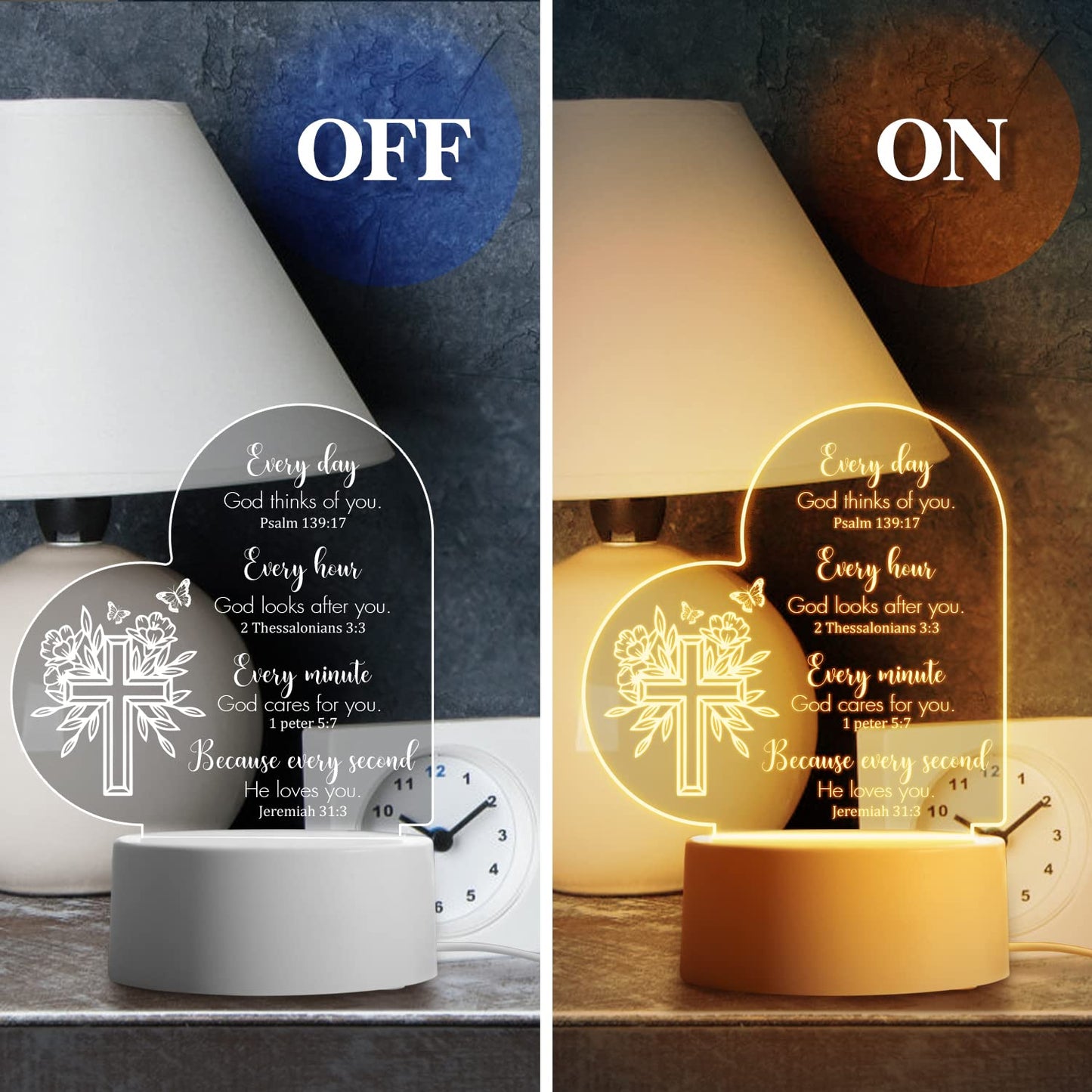Christian Acrylic Night Light