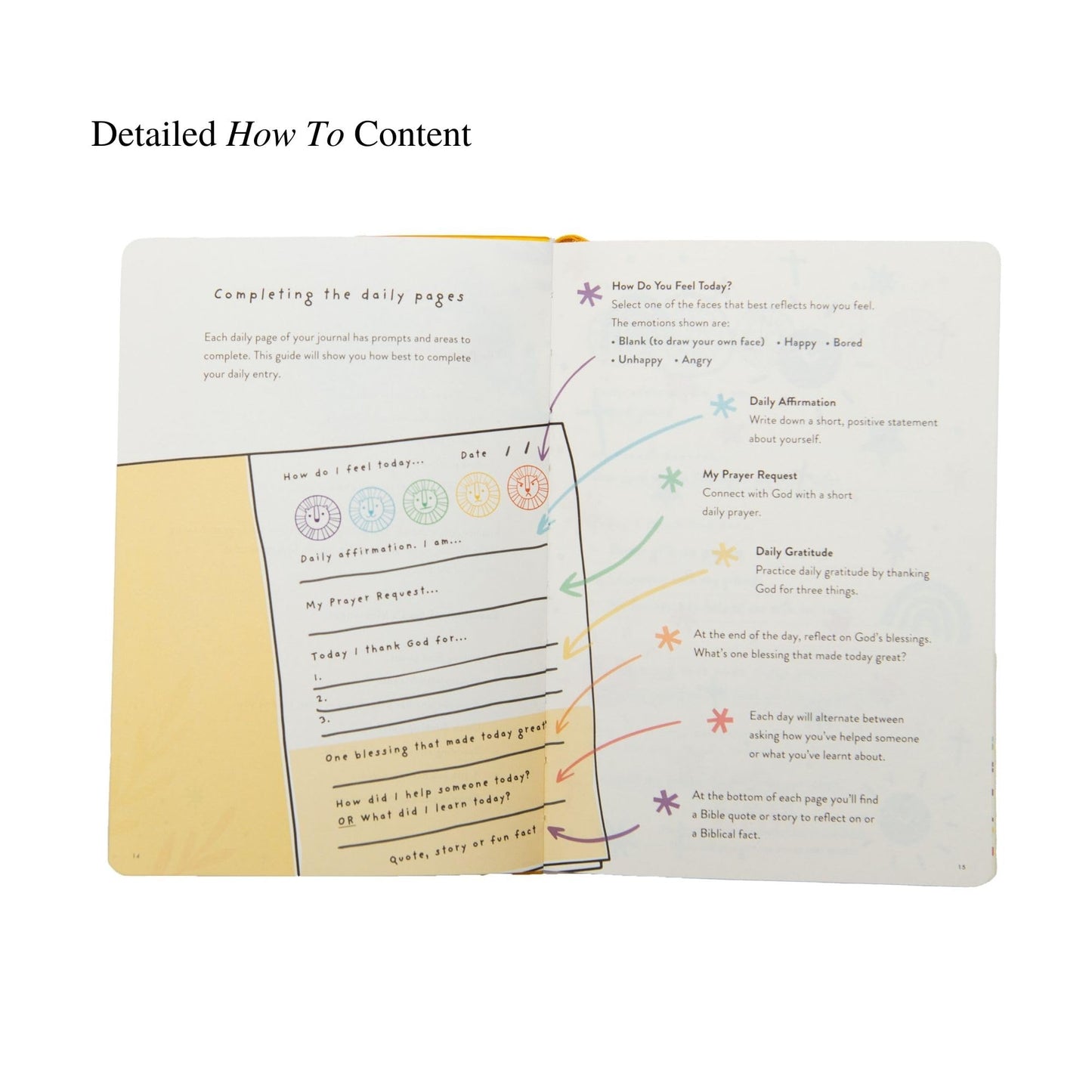 Daily Prayer & Gratitude Journal For Children