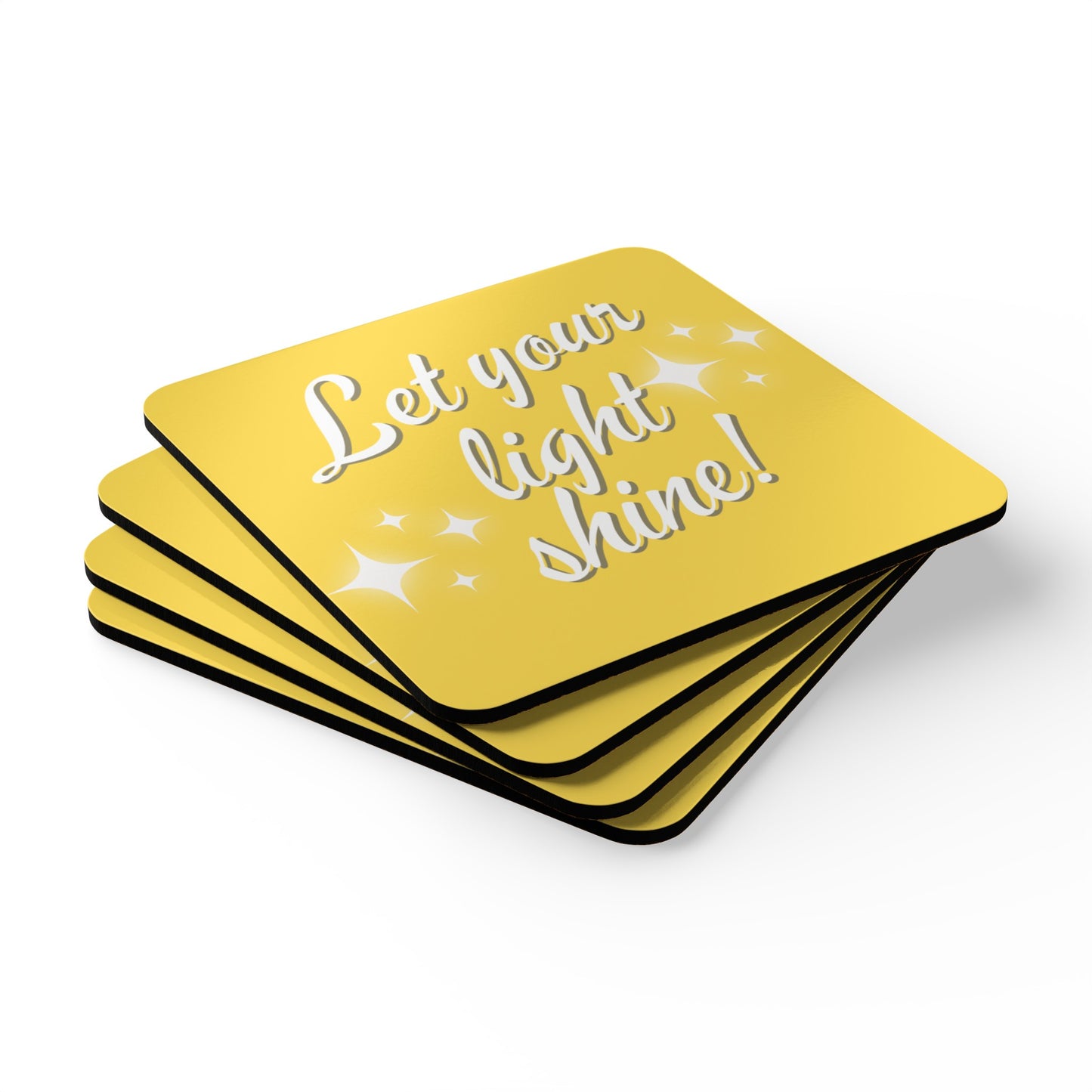 Let Your Light Shine Coaster Set
