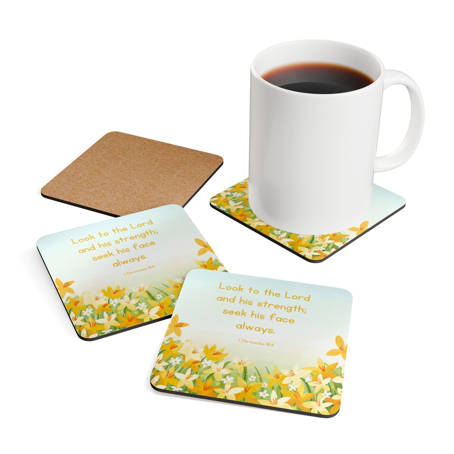 Look to the Lord Coaster Set