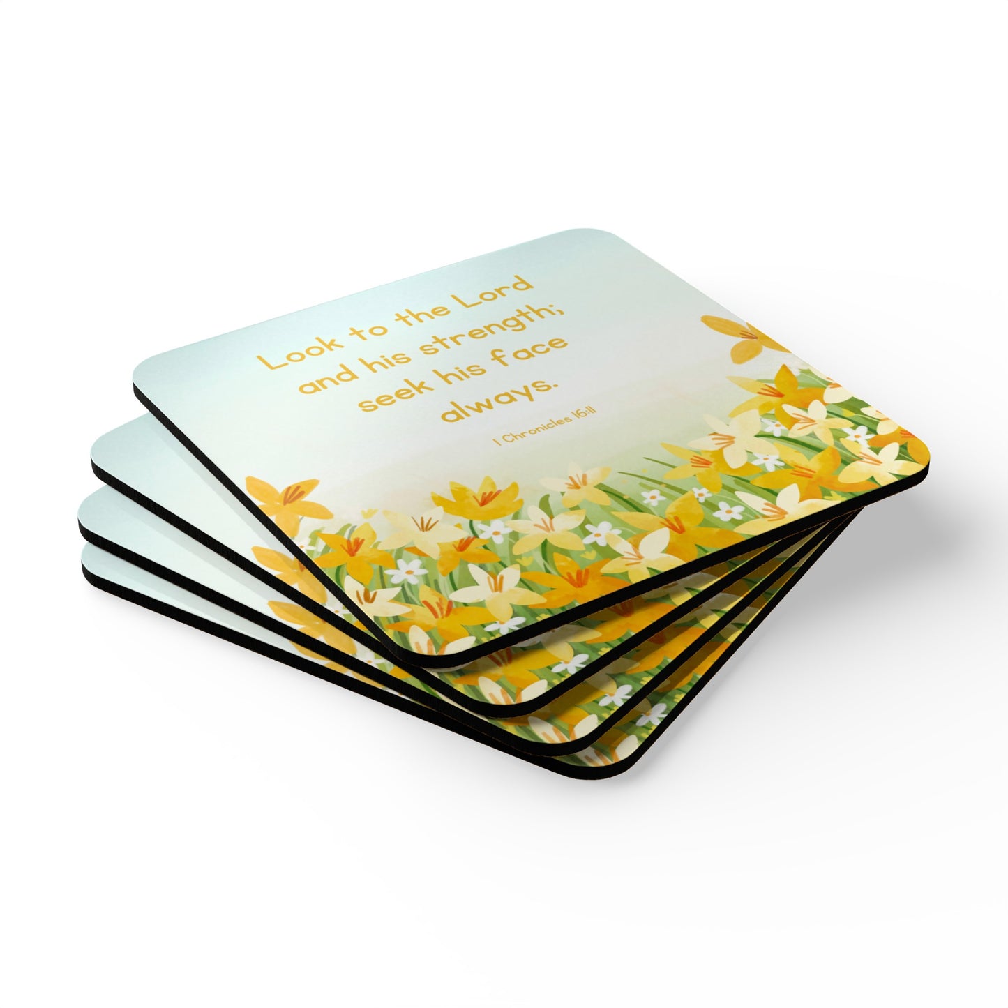 Look to the Lord Coaster Set