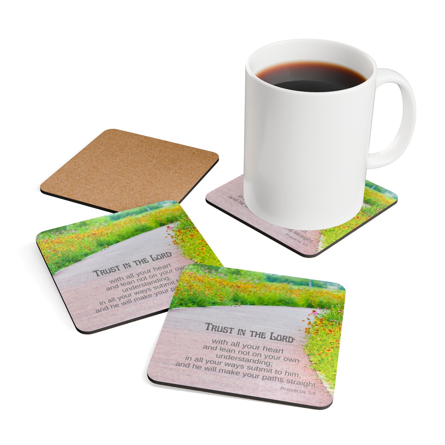 Trust in the Lord Coaster Set