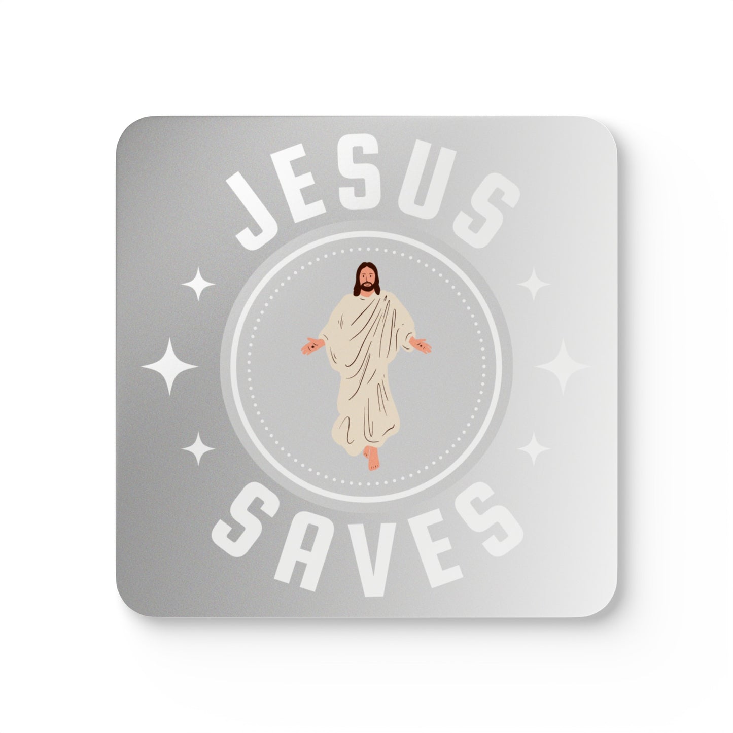 Jesus Saves Coaster Set