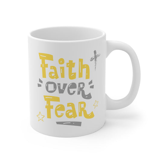 Faith Over Fear Mug