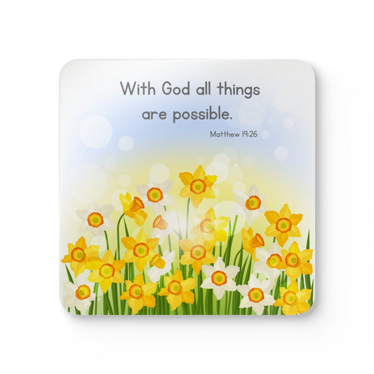 All Things Are Possible Coaster Set