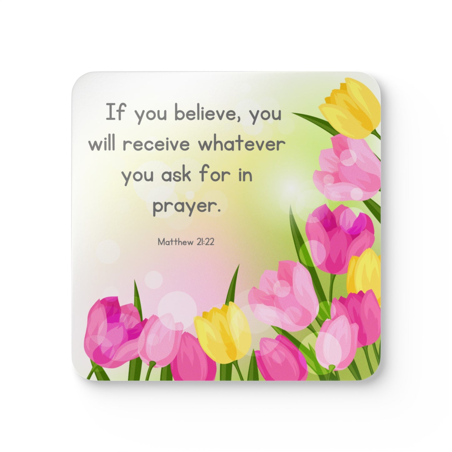 If You Believe Coaster Set