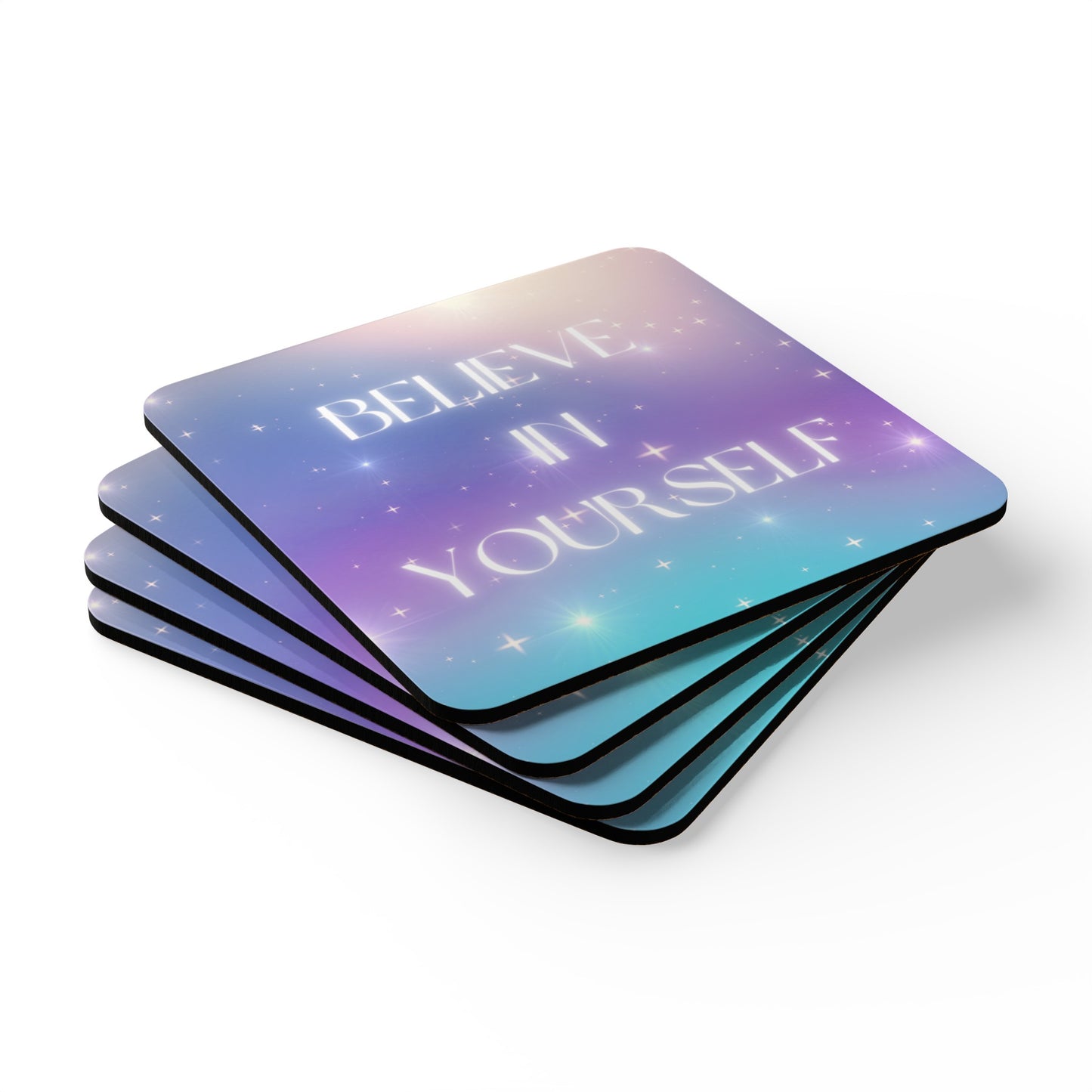 Believe in Yourself Coaster Set