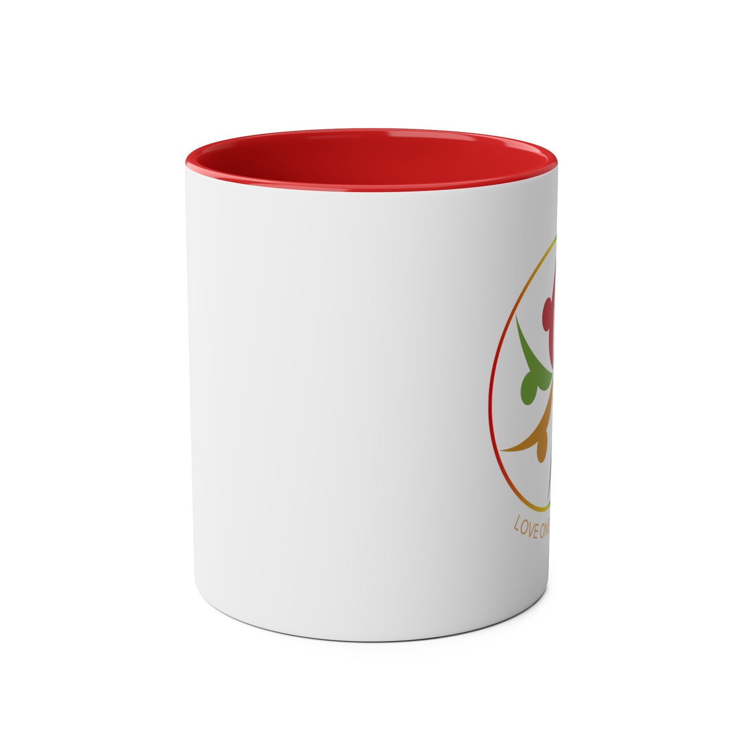 Love One Another Two-Tone Mug