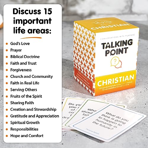 200 Christian Question Cards for Inspirational Conversations