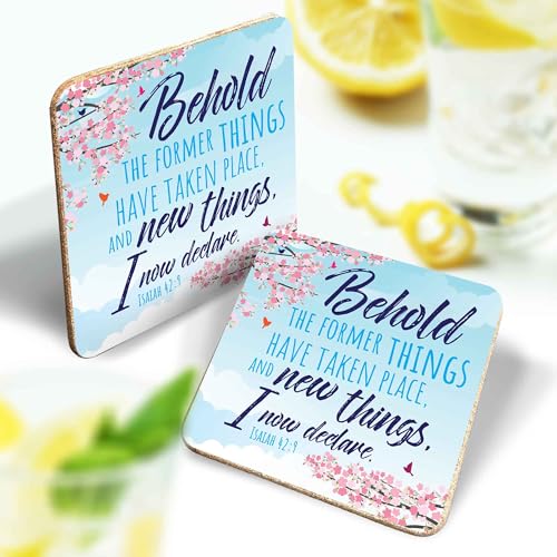 Christian coasters, set of 12