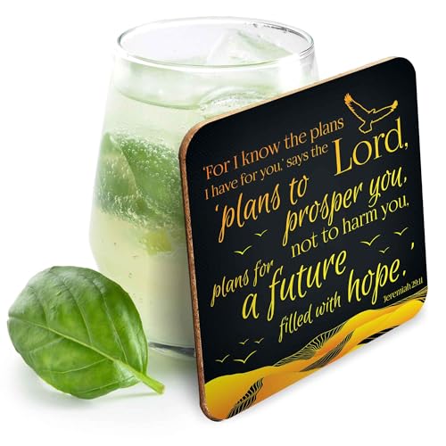 Christian coasters, set of 12