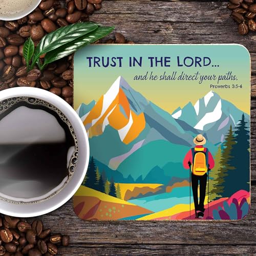 Christian coasters, set of 12