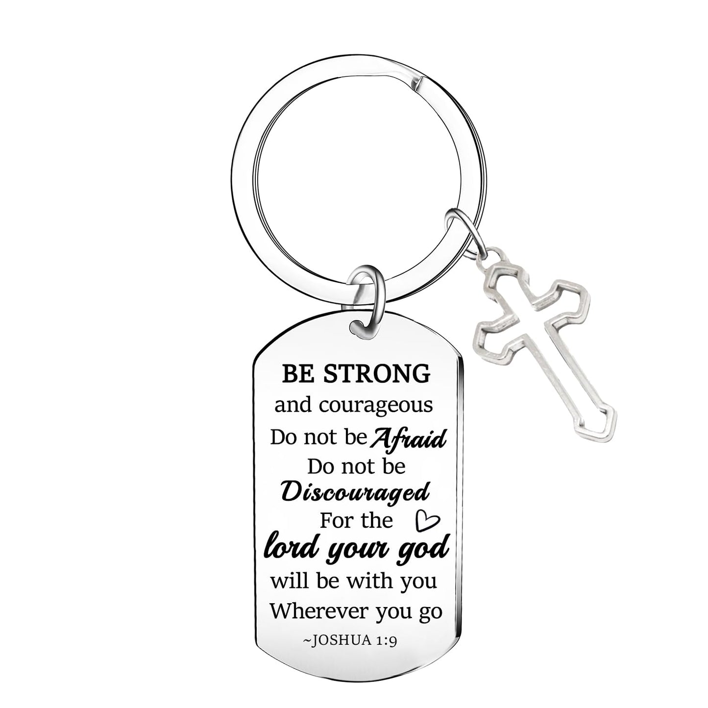 Christian Bible Verse Keyring