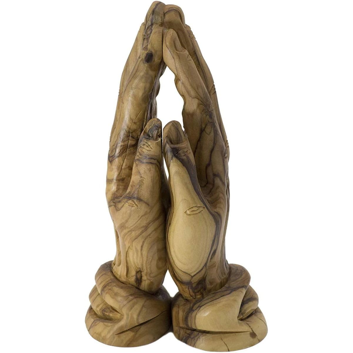 Jerusalem Praying Hands Made in Olivewood 15cm