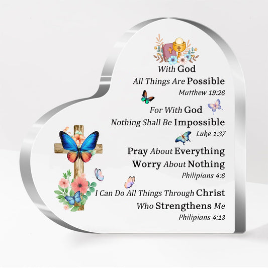 Christian Acrylic Plaque