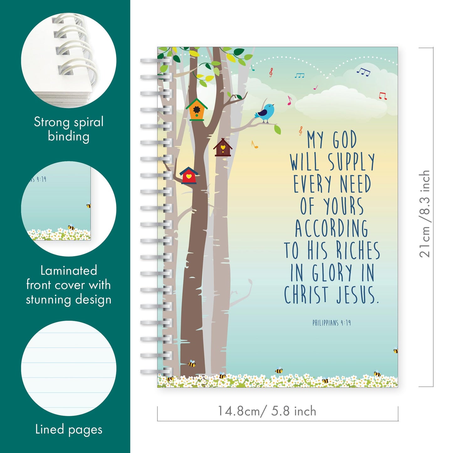 Christian Notebook A5