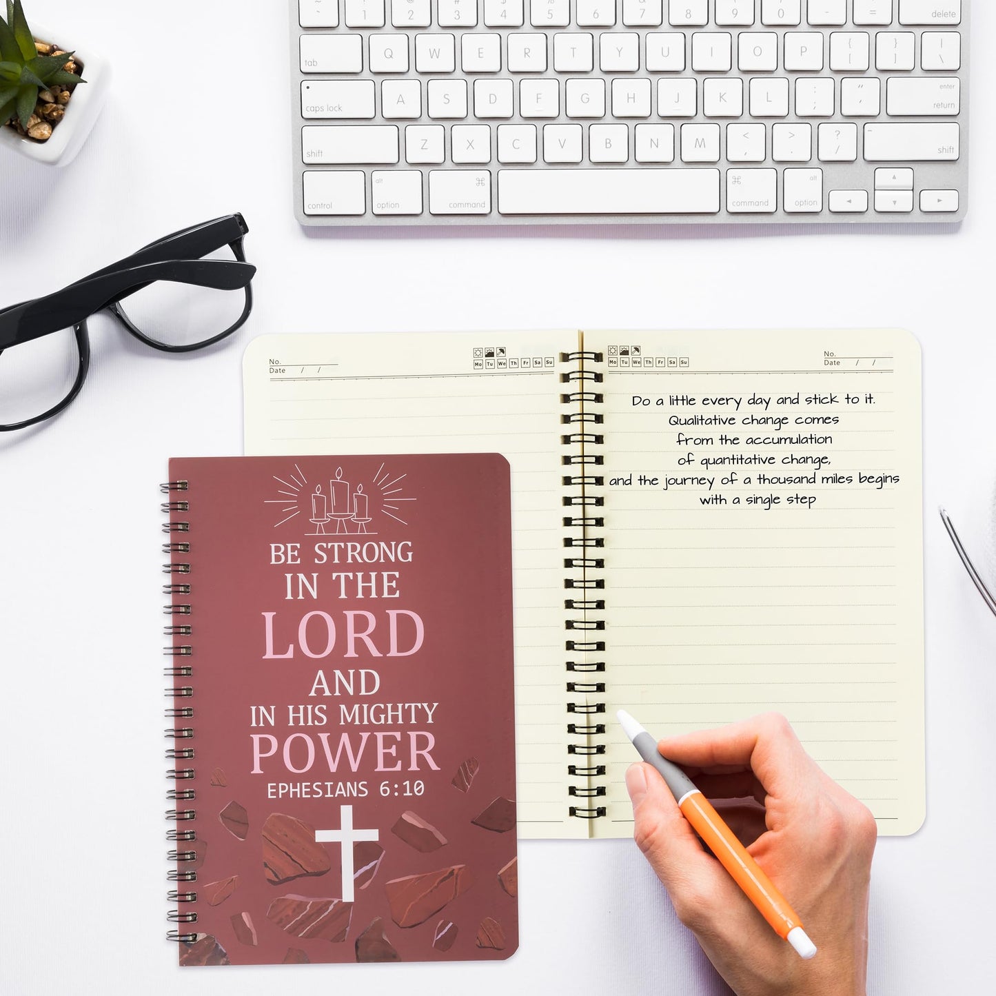 Christian Gift Cross Notebooks Set - 2 Pack