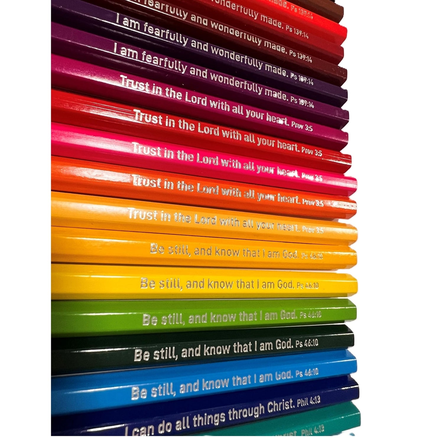 Christian colouring pencils, 24 colours