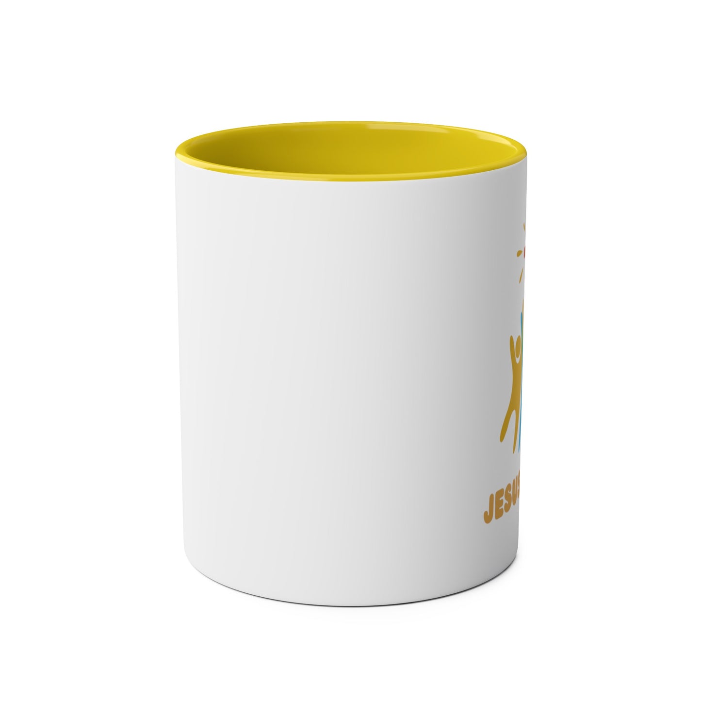 Jesus Saves Two-Tone Mug